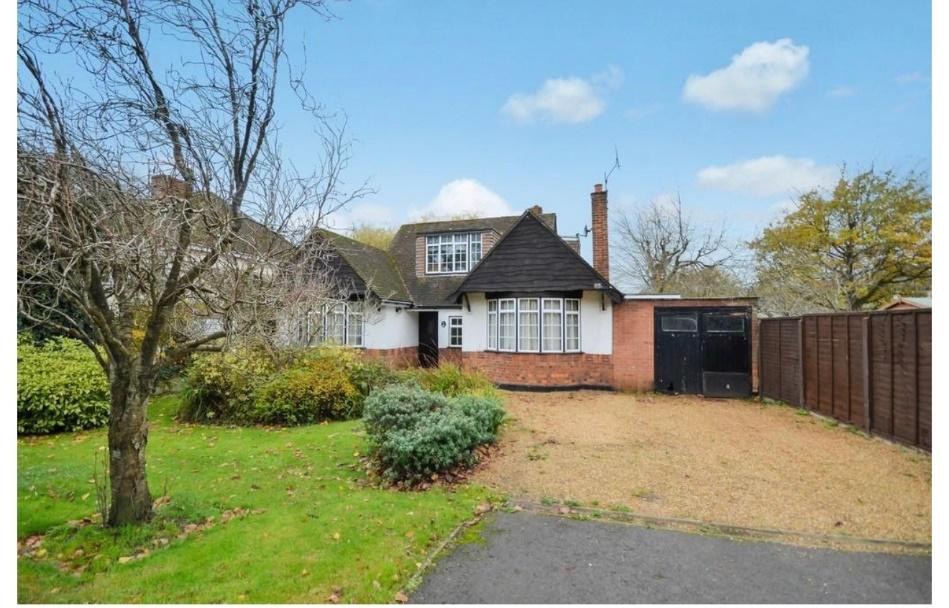 Existing bungalow before transformation
