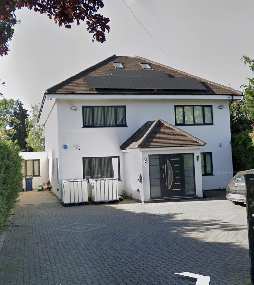 Finished enlarged home after transformation