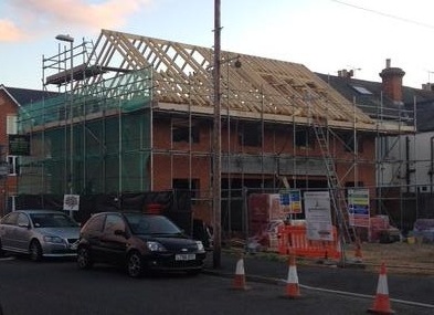 New build work in progress